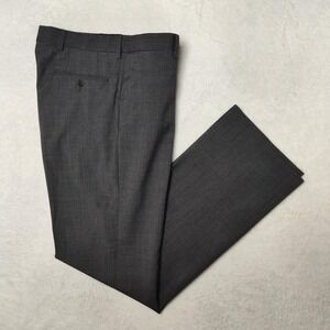 John Varvatos Pants Mens 32x32 Gray Wool Check Slim Suit Dress Slacks Canada
